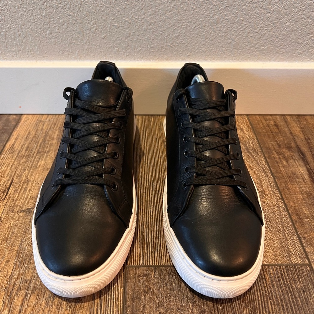 Thursday Black Leather Sneakers